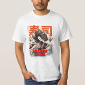 beste sushi voor dragon  t-shirt (Voorkant)