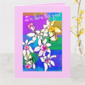 Beste sympathie/.steun Floral Greeting Kaart (Gele Bloem)