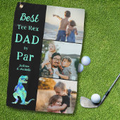 Beste T-shirt Rex Dad door Par 3 Foto Grappig Golfhanddoek