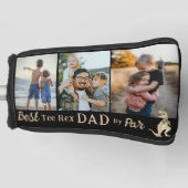 Beste T-shirt Rex Dad door par 3 Fotocollage Golfheadcover (Voorkant)