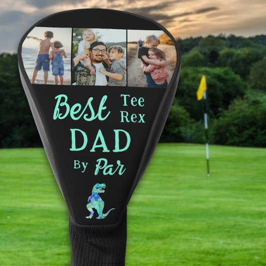 Beste T-shirt Rex Dad door par 3 Fotocollage Golfheadcover