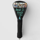 Beste T-shirt Rex Dad door par 3 Fotocollage Golfheadcover (Voorkant)