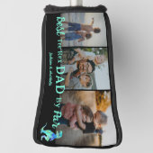 Beste T-shirt Rex Dad van Par Kinder Fotonaam Golfheadcover (Draai 90)