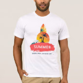 beste t-shirt zomervibes Chasing Waves T-shirt (Voorkant)