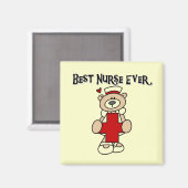 Beste T-shirts voor verpleegsters en cadeautjes Magneet (Voorkant / Achterkant)