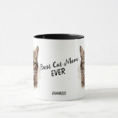 Beste Tabby Kat Moeder Ooit Mok (Midden)