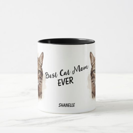 Beste Tabby Kat Moeder Ooit Mok (Midden)