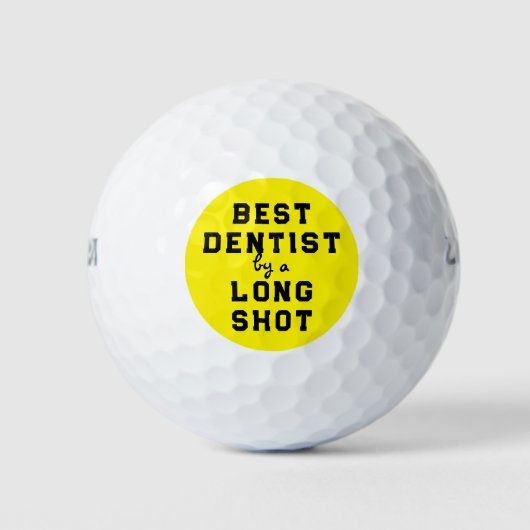 Beste Tandarts Golfballen (Voorkant)