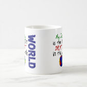 Beste tandarts in de wereld 2 (papa) koffiemok (Center)