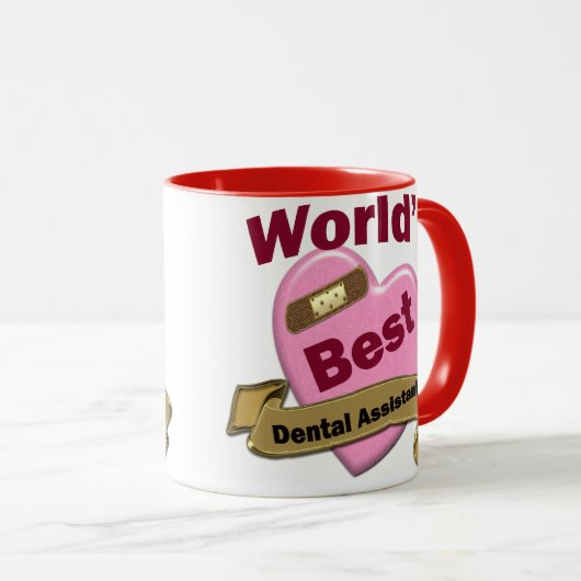 Beste tandarts ter wereld mok (Voorkant rechts)