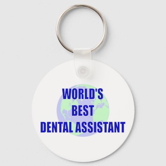 Beste tandarts ter wereld sleutelhanger (Voorkant)