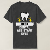 Beste tandassistent ooit 1 t-shirt (Design voorkant)