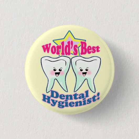 Beste tandheelkundige apotheker ronde button 3,2 cm (Voorkant)