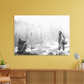 Beste tante bij Deadwood foto Canvas Afdruk (Insitu (Woonkamer))