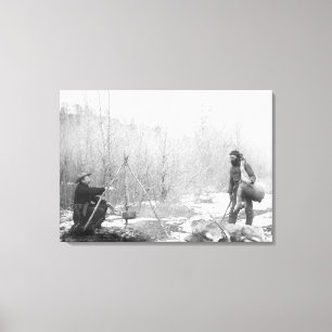 Beste tante bij Deadwood foto Canvas Afdruk