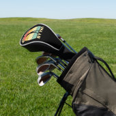 Beste tante door Par - Golfen Golfheadcover (Insitu)
