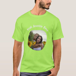 Beste tante Ever BAE uploadt je vierkante foto T-shirt