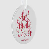 Beste tante Ever Ornament (voorkant)