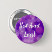 Beste tante Ever! Ronde Button 5,7 Cm (Voorkant /achterkant)