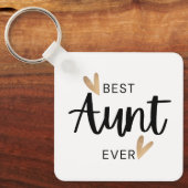 Beste tante Ever Sleutelhanger (Voorkant)