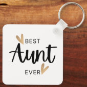 Beste tante Ever Sleutelhanger (Achterkant)