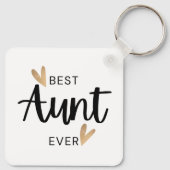 Beste tante Ever Sleutelhanger (Achterkant)