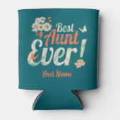 Beste tante Ever  tante Birthday Godmoeder Blikjeskoeler (Voorkant)