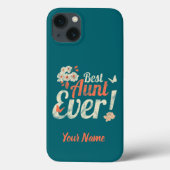 Beste tante Ever  tante Birthday Godmoeder Case-Mate iPhone Case (Achterkant)