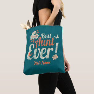 Beste tante Ever tante Birthday Godmoeder Tote Bag