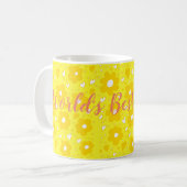 Beste tante Flowery ter wereld Koffiemok (Voorkant links)