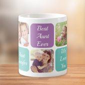 Beste tante fotocollage koffiemok