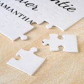 Beste tante fotocollage naam legpuzzel (Zijkant)