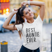 Beste tante met geld t-shirt