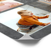 Beste tante ooit 12 foto collage poster (Hoek)