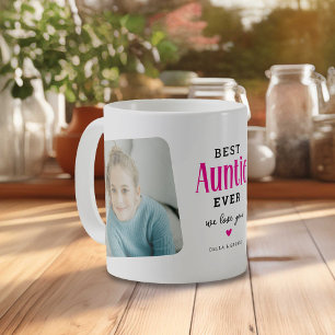 Beste TANTE Ooit 2 Foto Cadeau Koffiemok