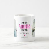 Beste tante ooit 2 foto Schattige cadeau Koffiemok (Center)