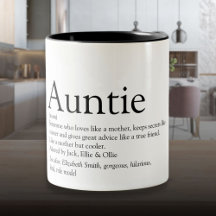 Beste tante ooit, definitie van tante