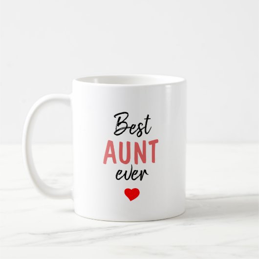 Beste tante ooit koffiemok (Links)