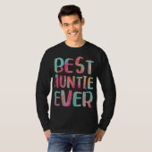 Beste tante ooit Moederdag Gift T-shirt (Voorkant volledig)