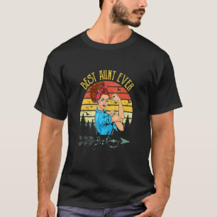 Beste Tante Ooit Retro Tante Leven Moeder' T-shirt