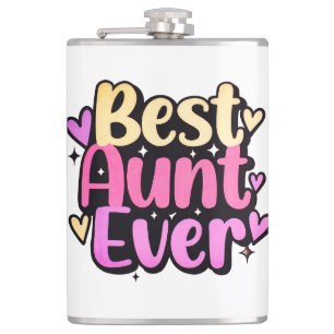 Beste tante ooit (Stijl 10) Heupfles