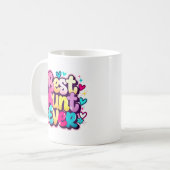 Beste tante ooit (stijl 4) koffiemok (Voorkant links)