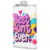 Beste tante ooit (Stijl 5) Heupfles (Links)