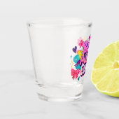 Beste tante ooit (stijl 5) shot glas (Links)