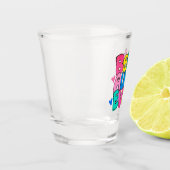 Beste tante ooit (Stijl 9) Shot Glas (Links)