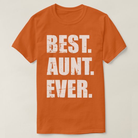 Beste tante ooit t-shirt (Design voorkant)