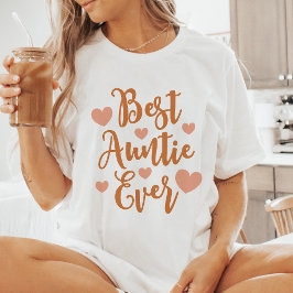 Beste tante ooit t-shirt