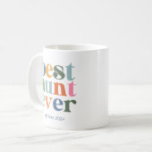 Beste Tante ooit Tante om te zijn Koffiemok (Voorkant links)