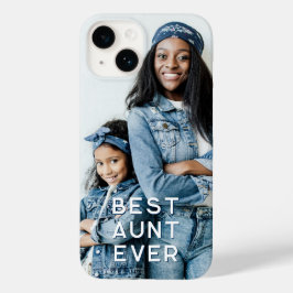 Beste tante ooit verticale foto Case-Mate iPhone 14 hoesje