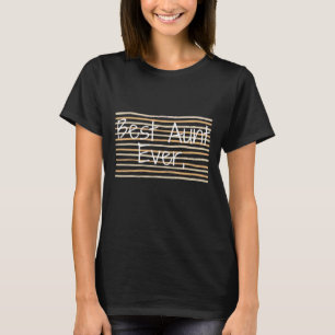 Beste tante over de wereld Beste tante T-shirt